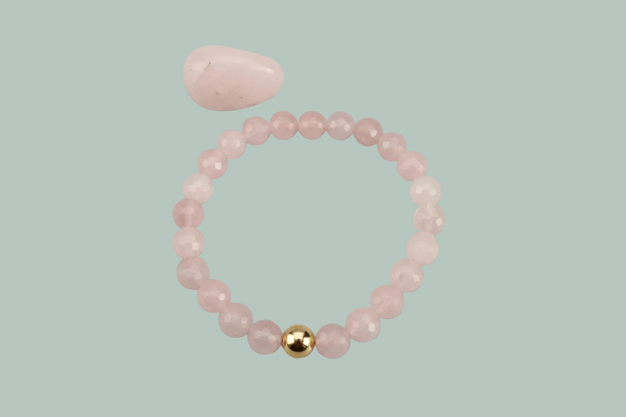 Rose Quartz for Attracting Love Bracelet