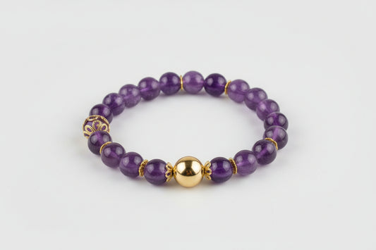 Amethyst for Healing & Spiritual Growth Bracelet