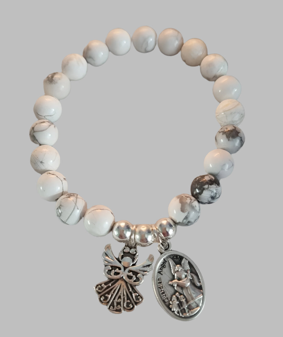 Howlite for Healing & Calm Crystal Bracelet