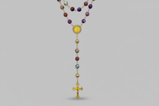 Jasper Bead Rosary