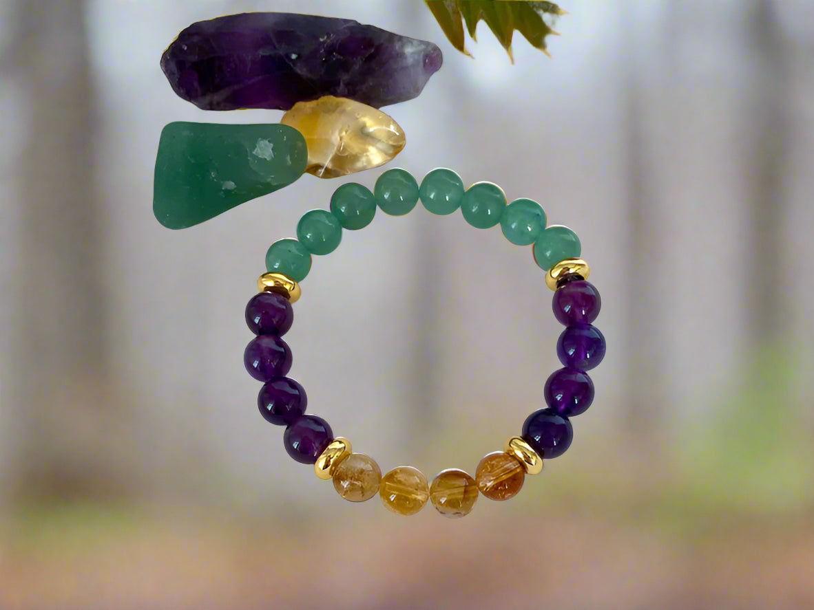 Attract Money Gemstone Bracelet